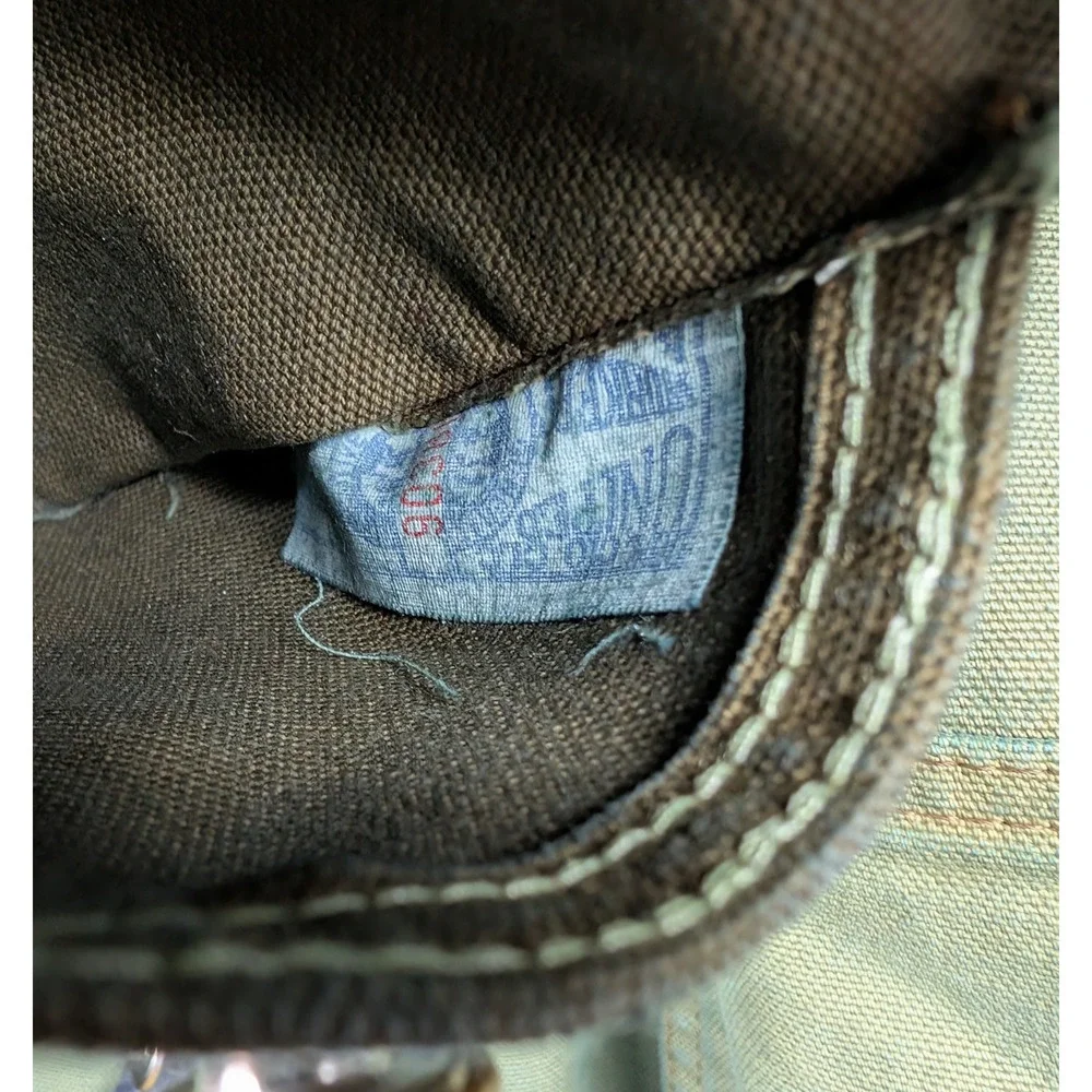 Carhartt Blanket Lined Coat Mens Medium Duck Canvas C02 DKB Chore Vintage Green